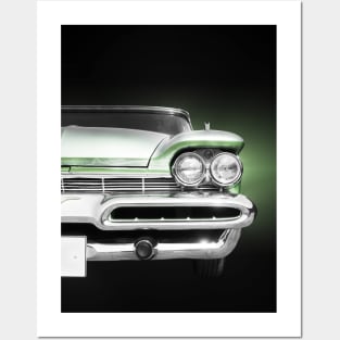 American classic car Fire Flite 1959 front Posters and Art